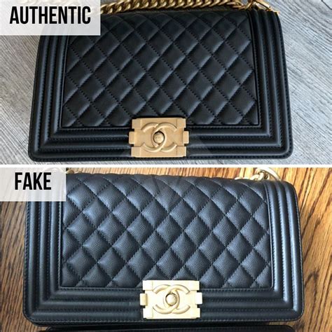 how to tell if chanel mini boy is fake|how to spot a chanel bag.